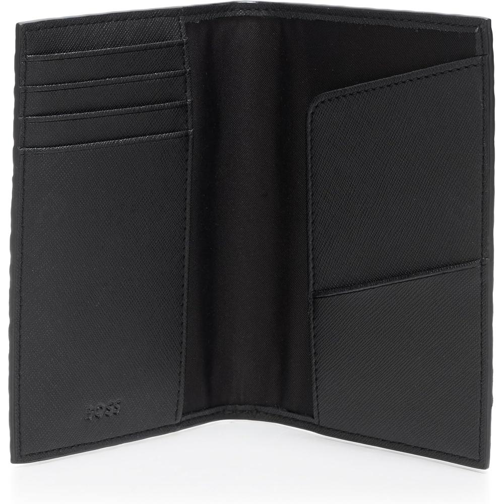 PORTAPASAPORTE HUGO BOSS ZAIR NEGRO - 3