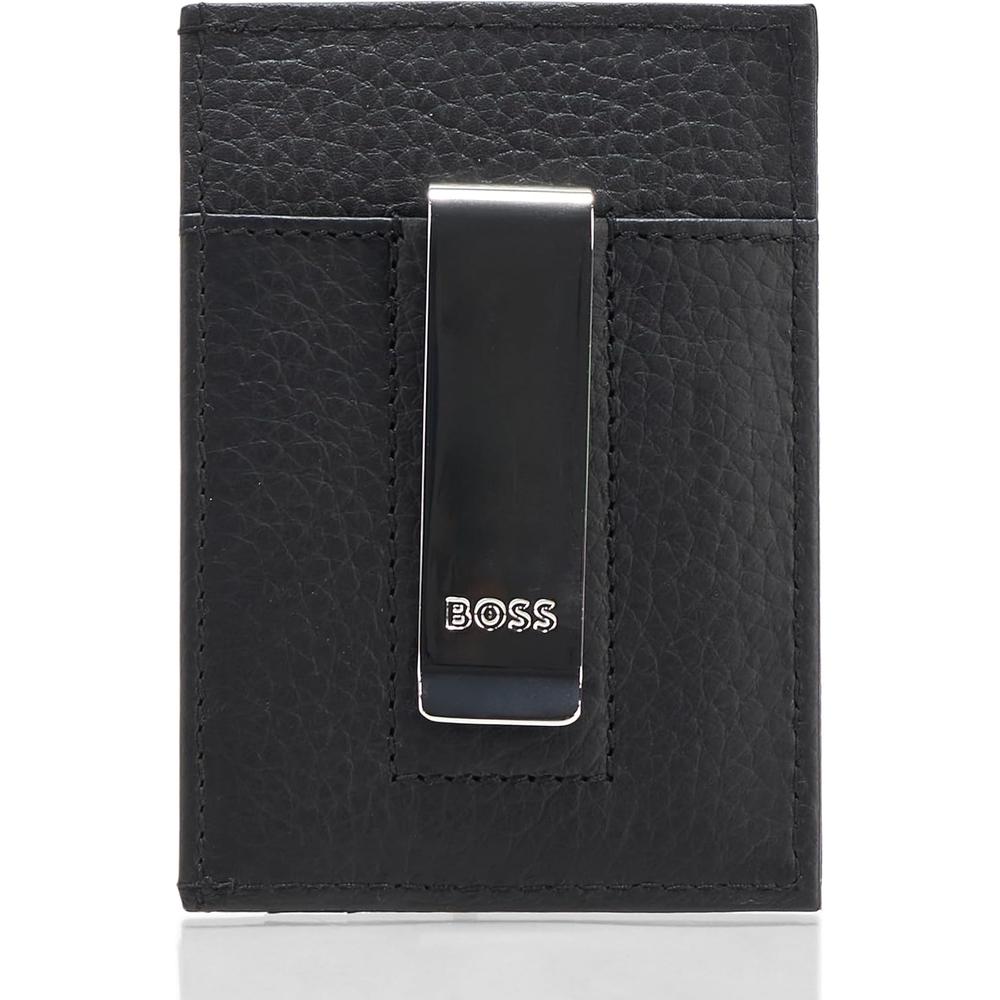 TARJETERO HUGO BOSS CROSSTOWN CLIP NEGRO HOMBRE - 2