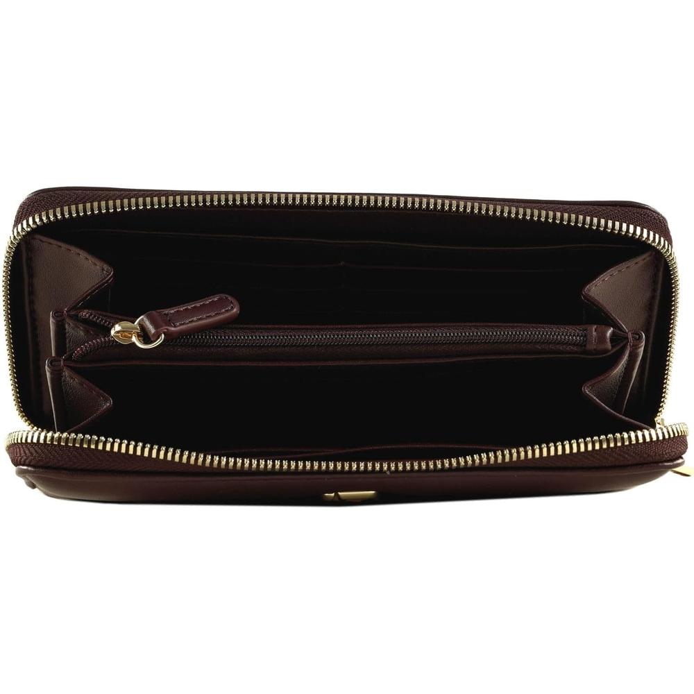 BILLETERA HUGO BOSS ICON MARRÓN MUJER - 2