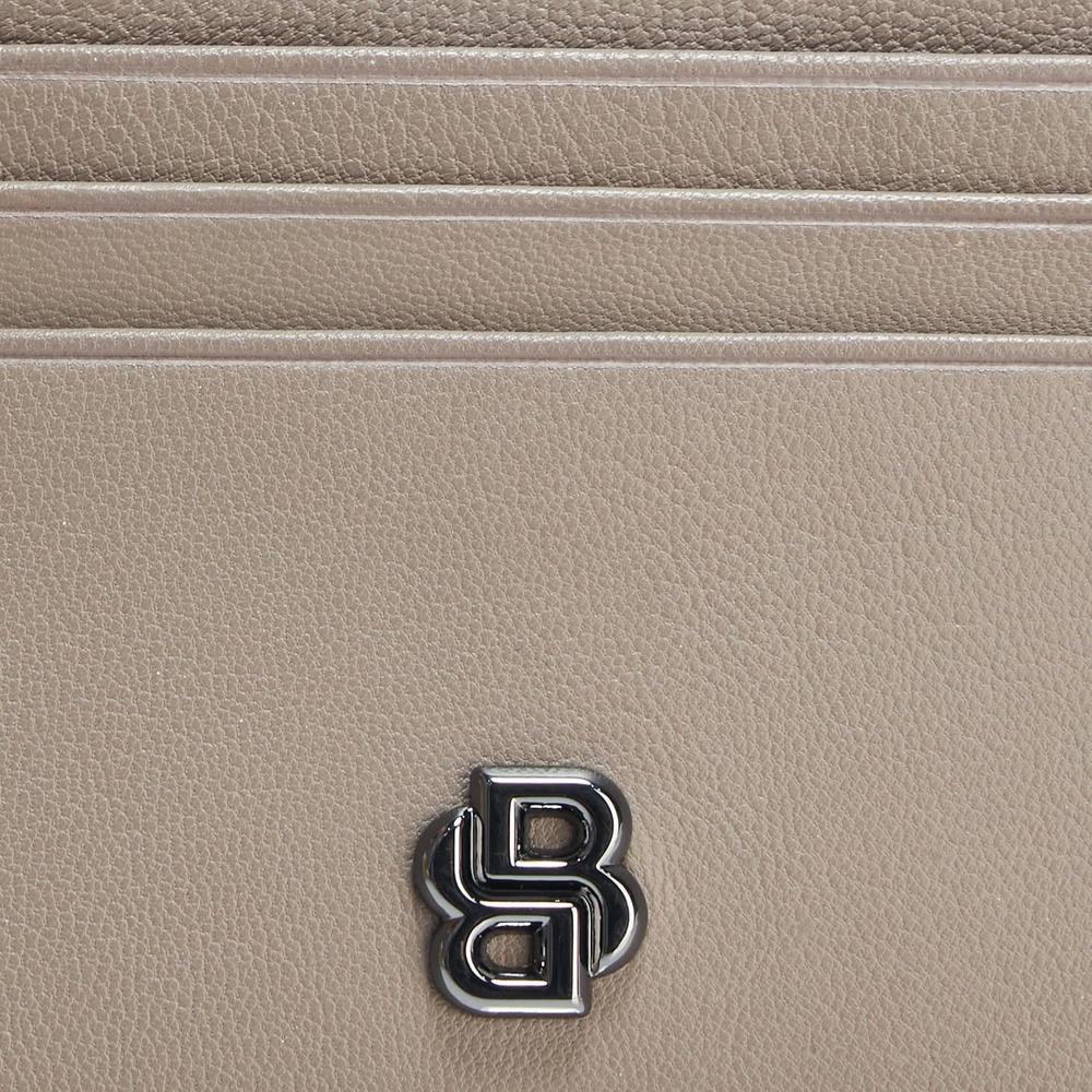 TARJETERO HUGO BOSS ICON ZIP CREMA HOMBRE - 3
