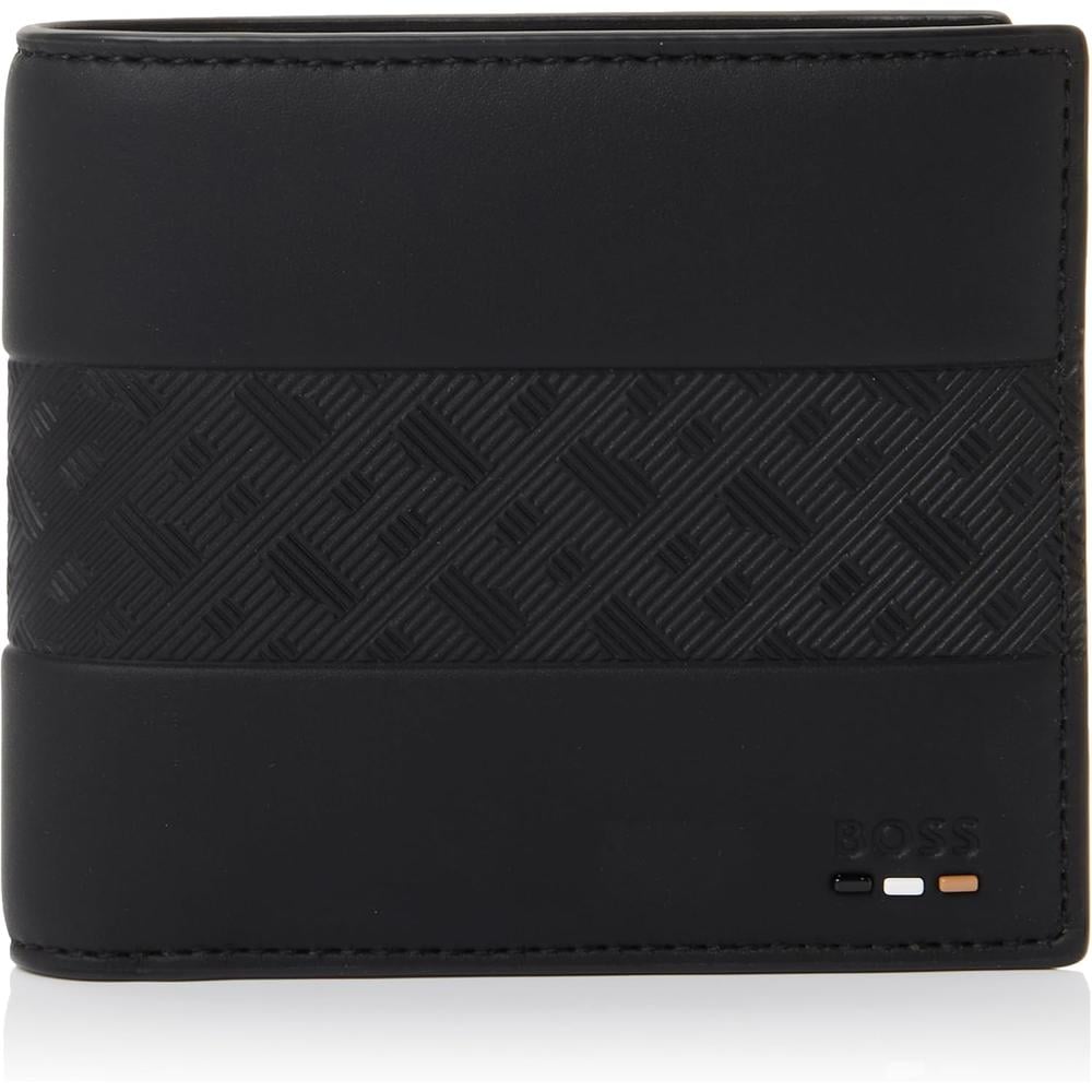 TARJETERO HUGO BOSS RAY MS 8CC NEGRO HOMBRE - 1