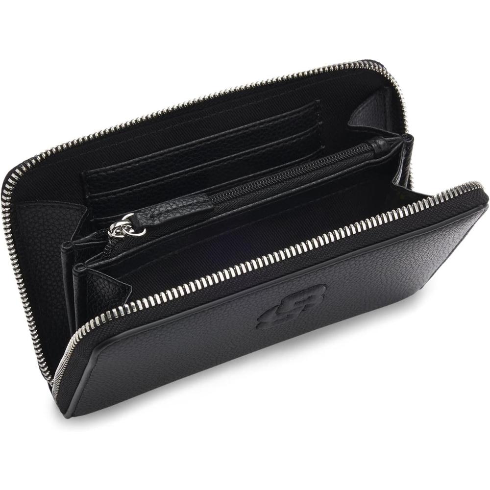 BILLETERA HUGO BOSS ANETT SM NEGRO MUJER - 3