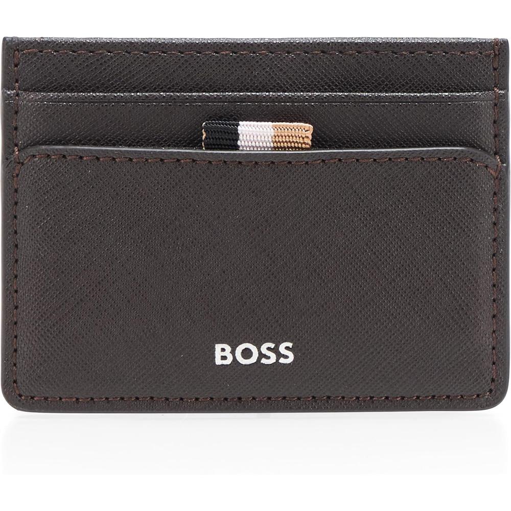 TARJETERO HUGO BOSS ZAIR CAFÉ HOMBRE - 1