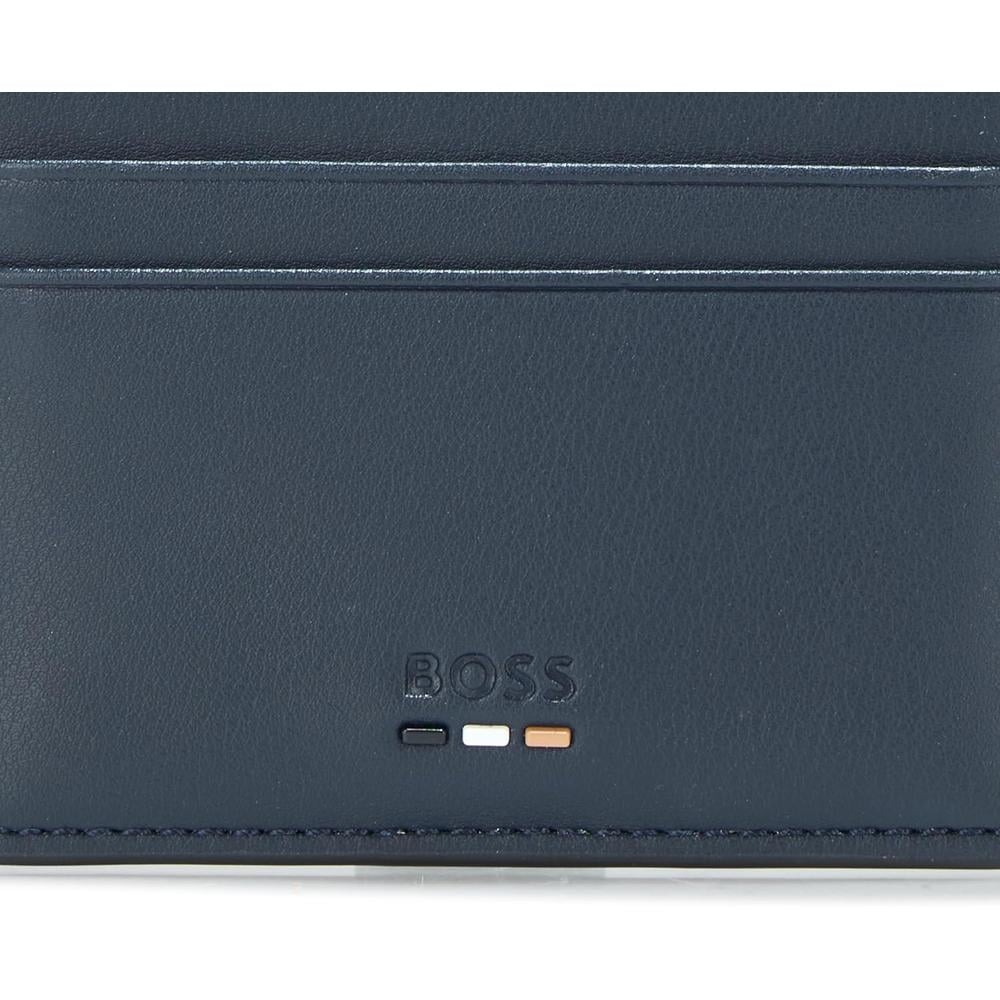 TARJETERO HUGO BOSS RAY LOGO ZAFIRO HOMBRE - 3