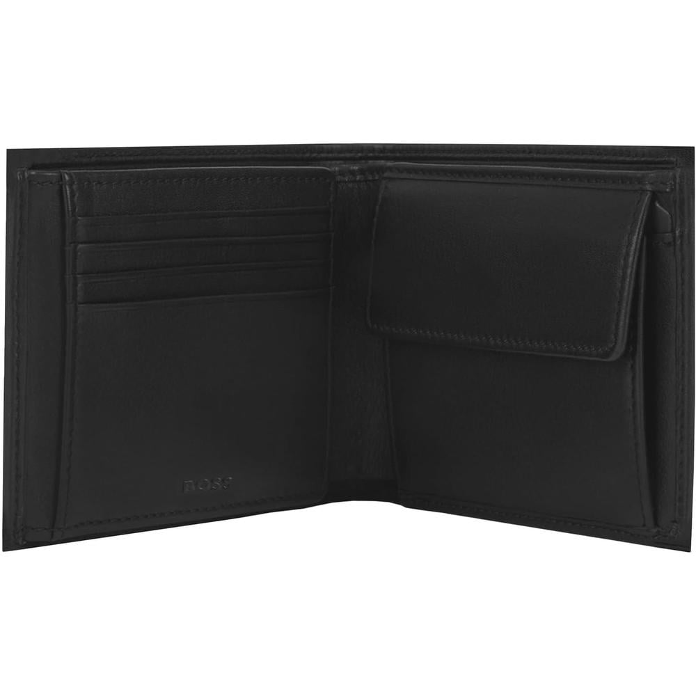 BILLETERA HUGO BOSS RANDY TRIFOLD NEGRO HOMBRE - 3
