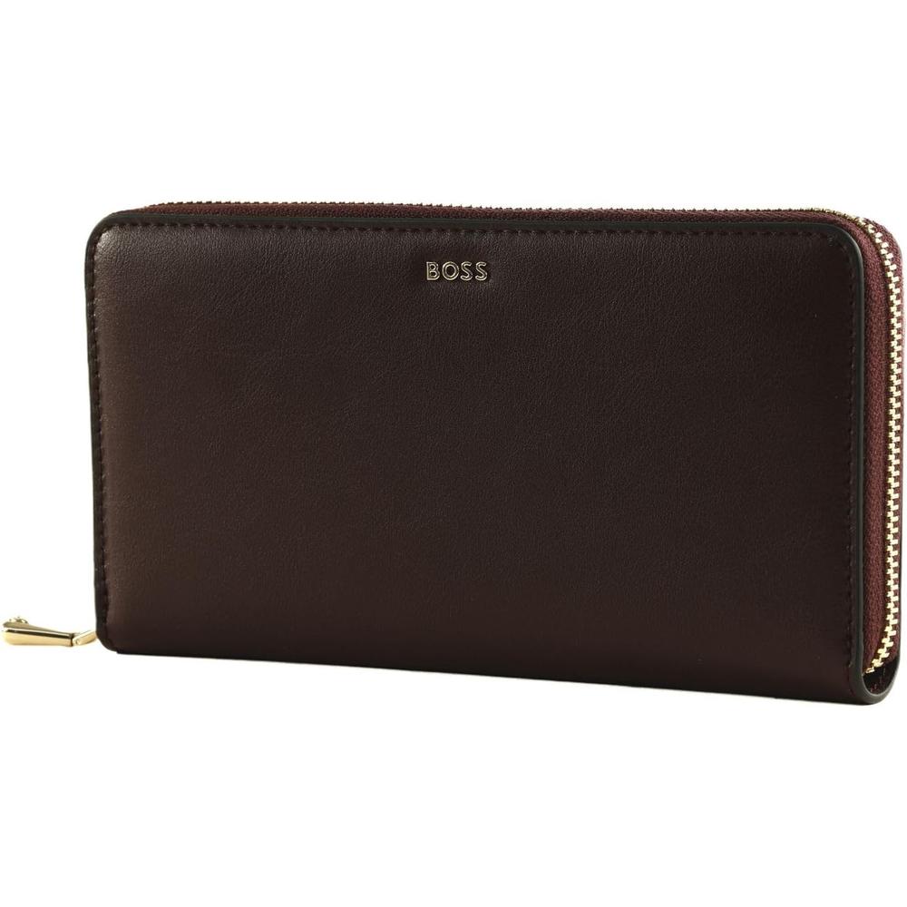 BILLETERA HUGO BOSS NUMAH MORADO MUJER - 1
