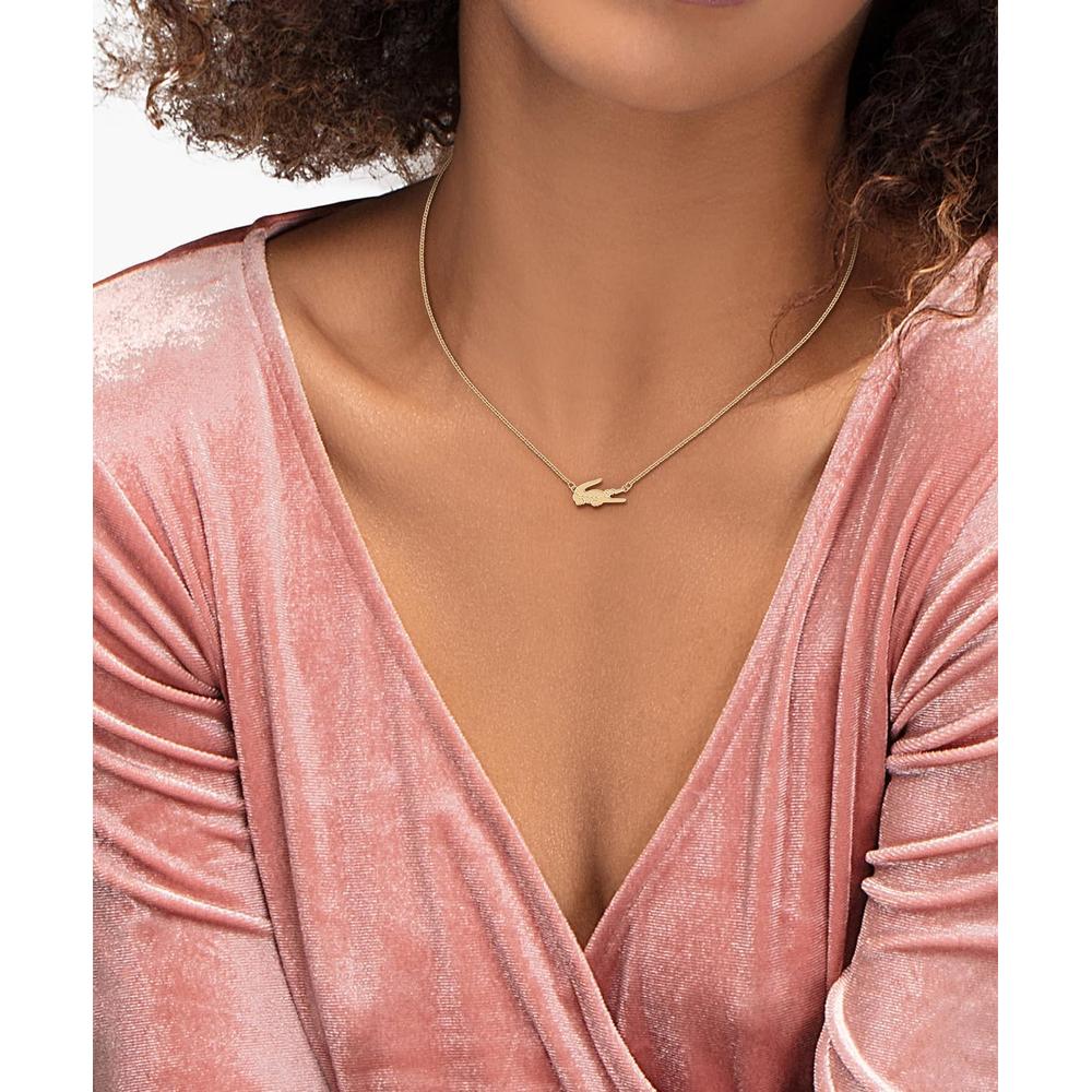 COLLAR LACOSTE COCODRILO MUJER - 3