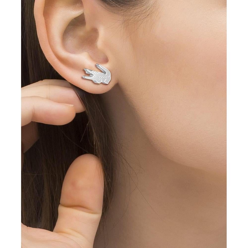 PENDIENTES LACOSTE BOTÓN MUJER - 2