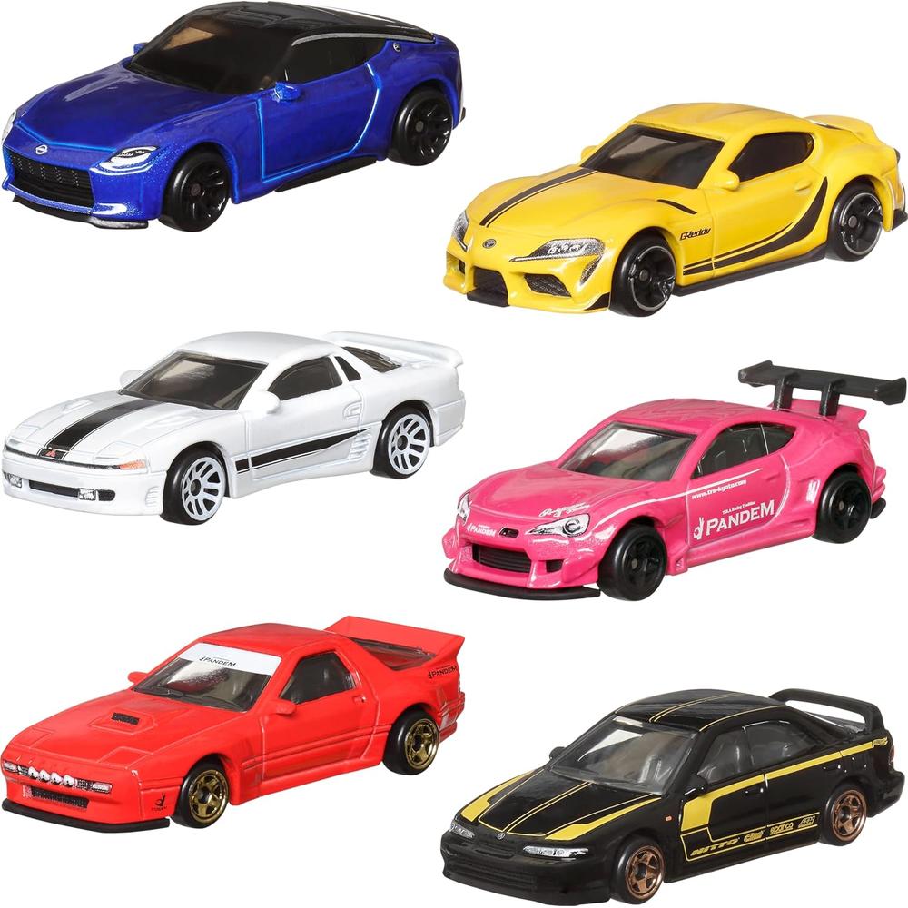 HOT WHEELS AUTOS CAR CULTURE JAPONESES 6 PZS (ESTILOS DIVERSOS) - 2