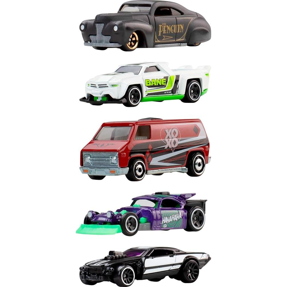 HOT WHEELS AUTOS BATMAN SET 5 PZS - 1