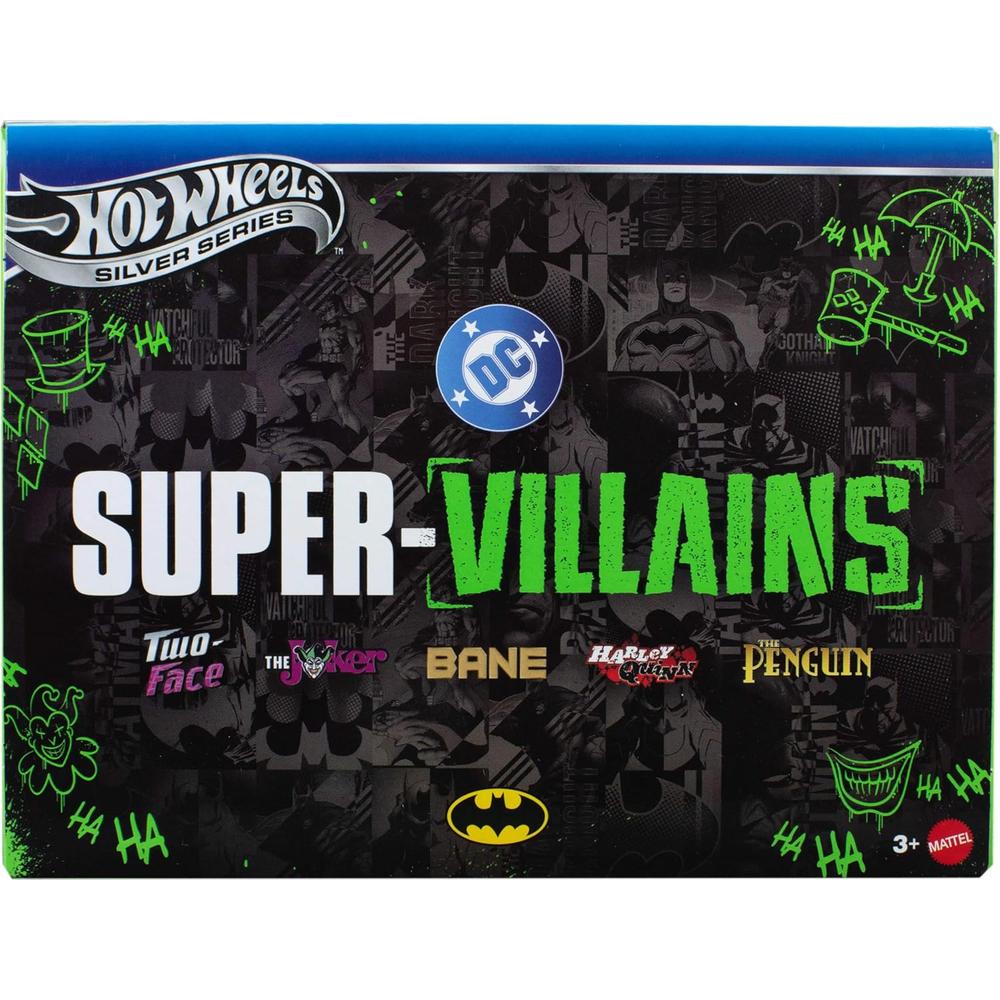 HOT WHEELS AUTOS BATMAN SET 5 PZS - 2