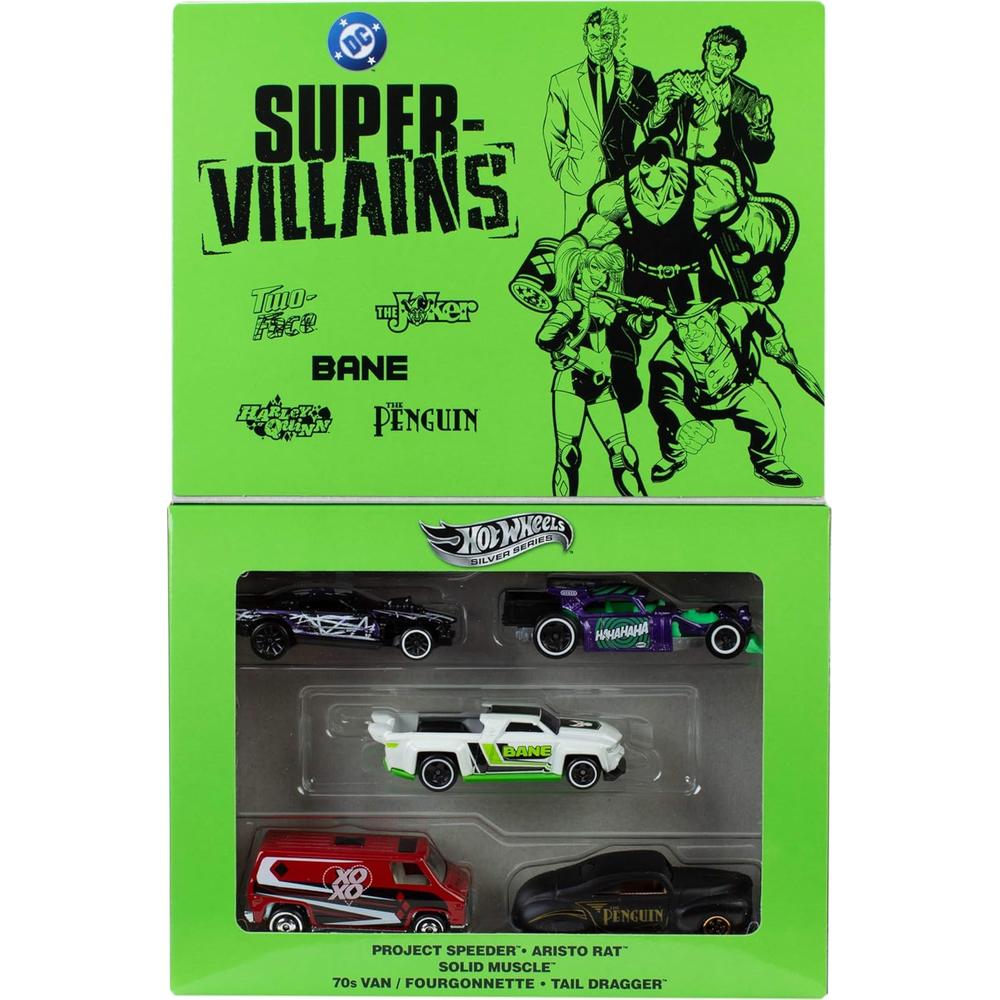HOT WHEELS AUTOS BATMAN SET 5 PZS - 3