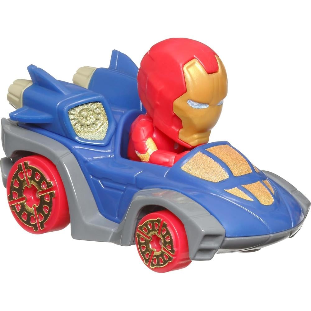 HOT WHEELS HULK Y IRON MAN SET 2 PZS - 4