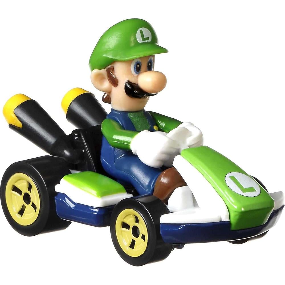 HOT WHEELS AUTOS MARIO KART I SET 4 PZS - 2