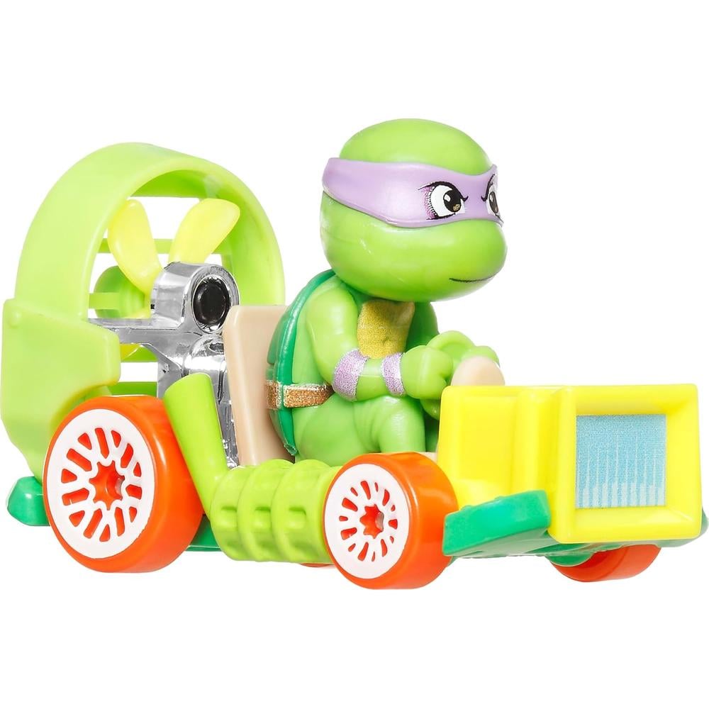 HOT WHEELS TEENAGE MUTANT NINJA TURTLES SET 4 PZS - 4