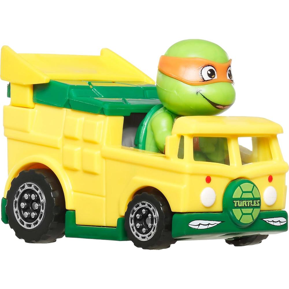 HOT WHEELS TEENAGE MUTANT NINJA TURTLES SET 4 PZS - 5