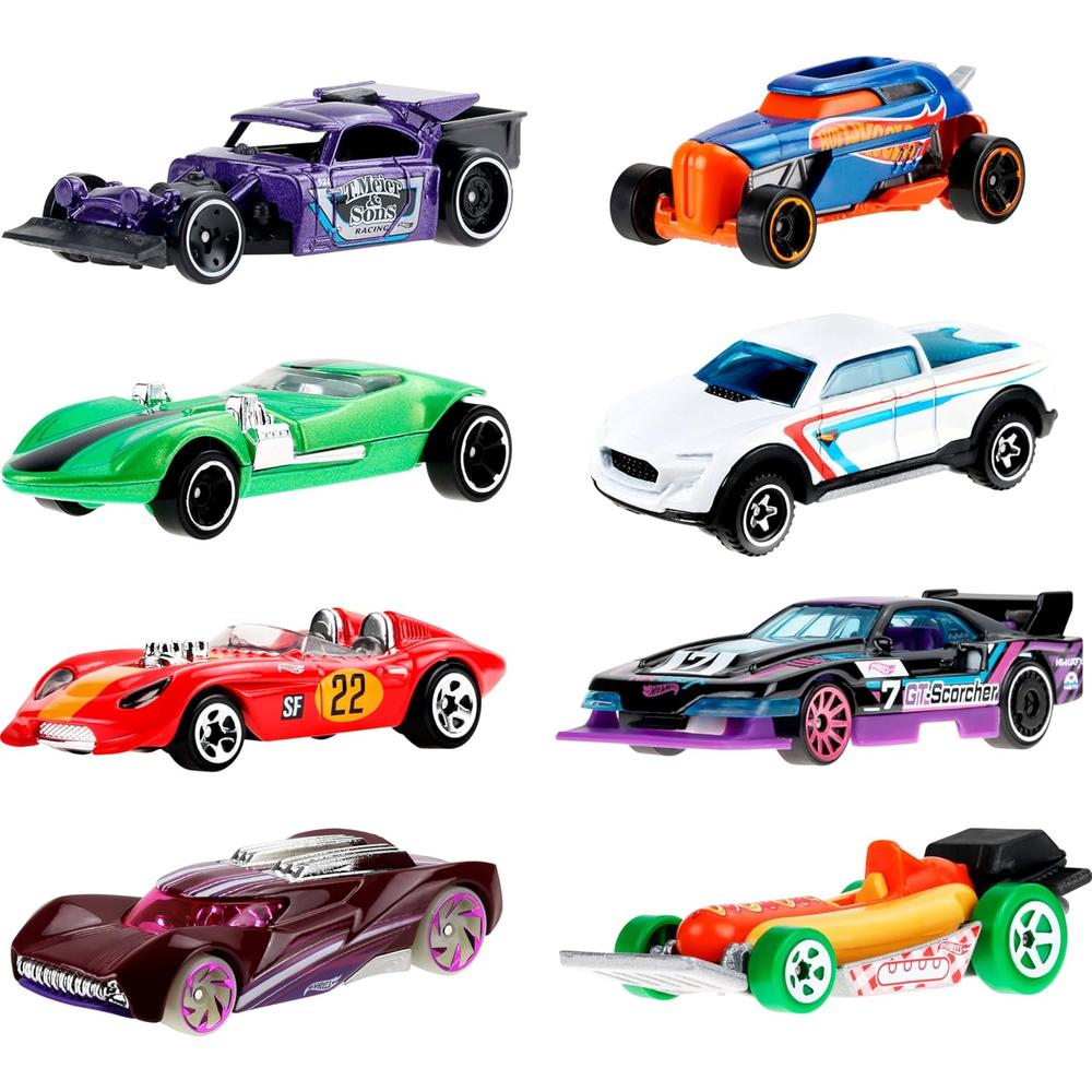 HOT WHEELS AUTO SET 8 PZS - 1