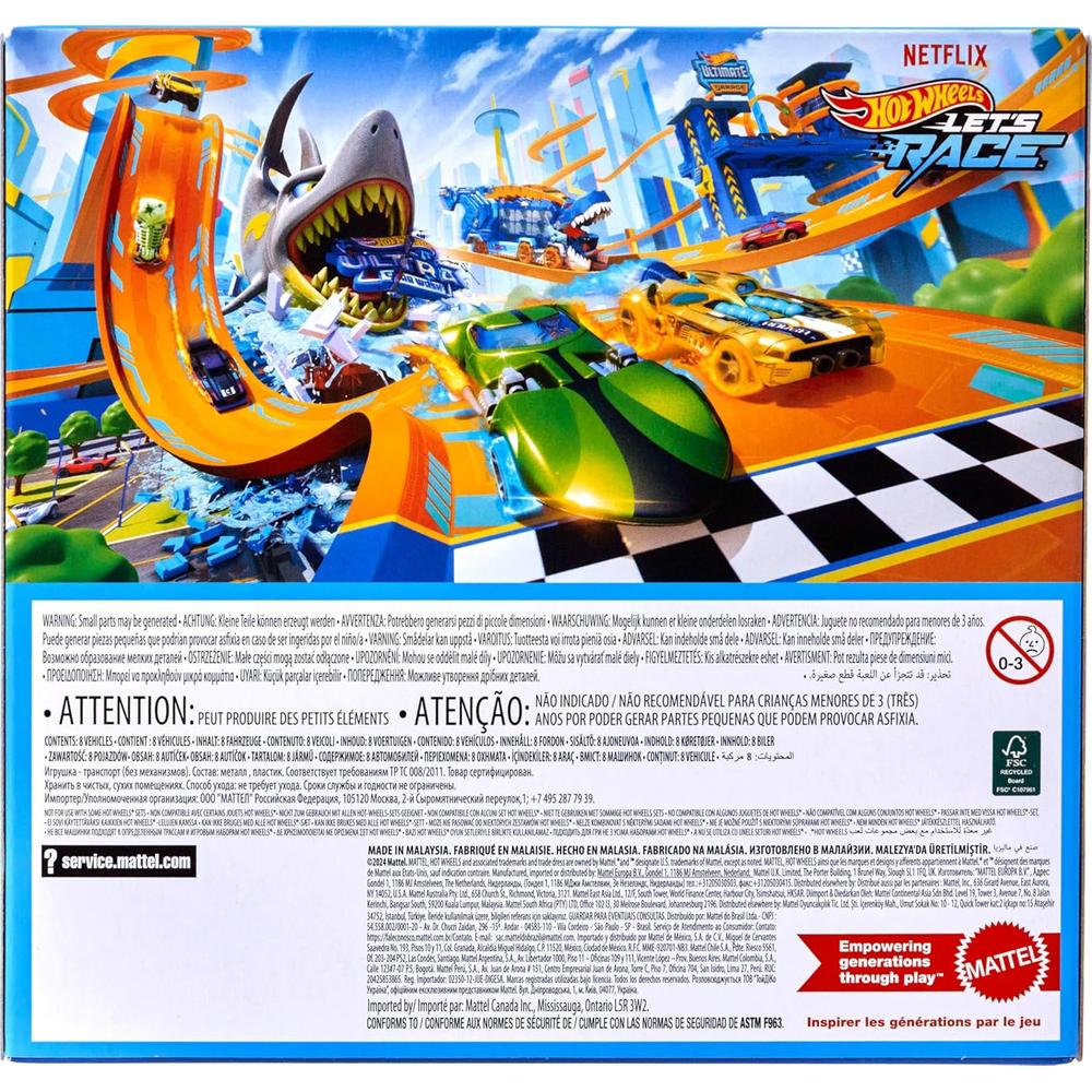 HOT WHEELS AUTO SET 8 PZS - 3