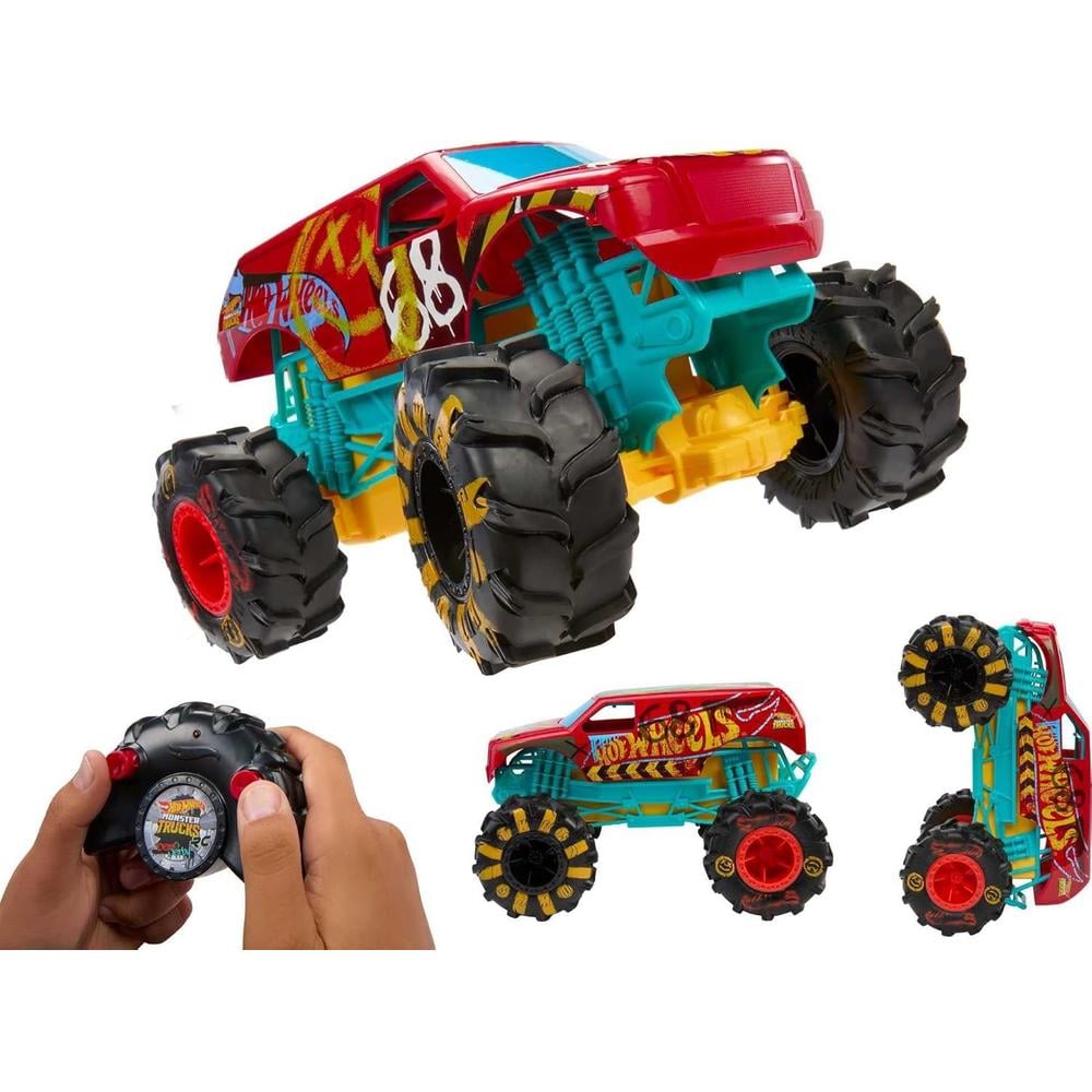 HOT WHEELS AUTO MONSTER TRUCKS DEMO BERBY - 4