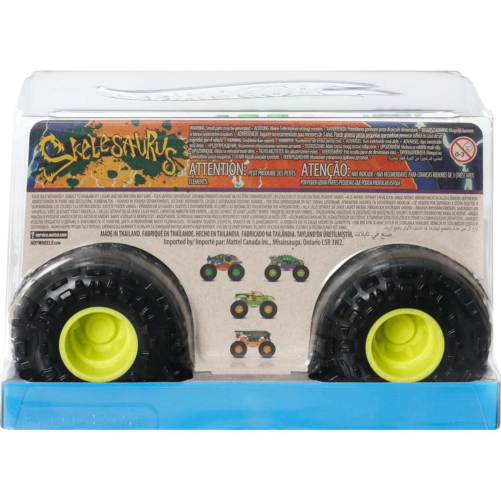 HOT WHEELS MONSTER TRUCKS SKELESAURUS - 2