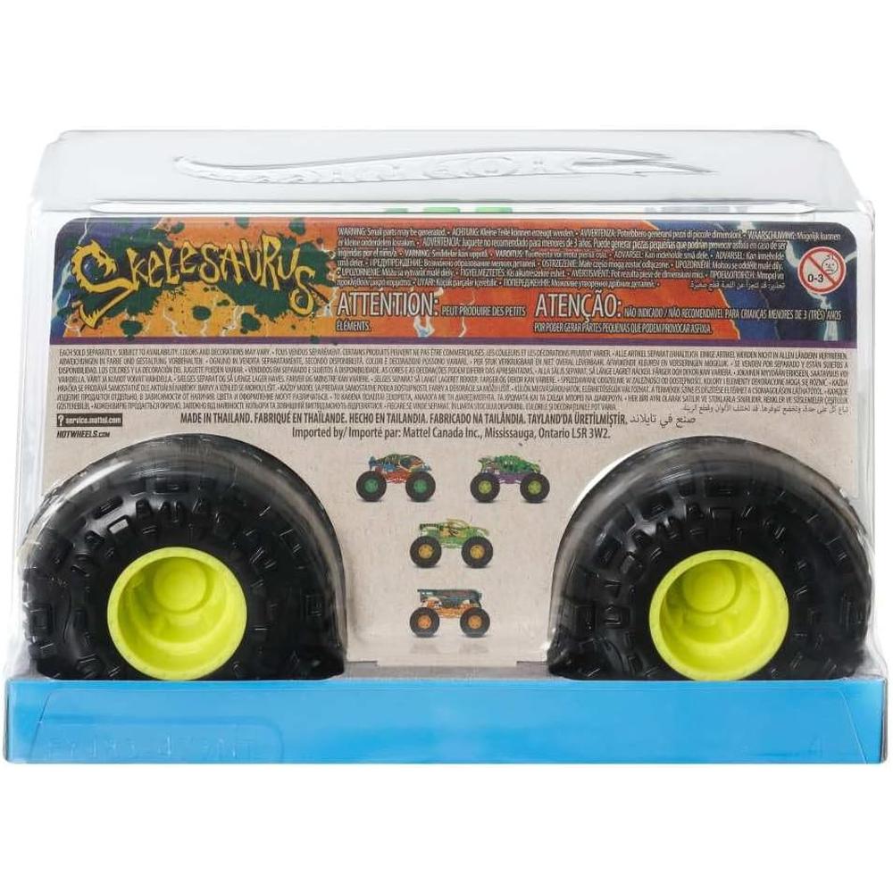HOT WHEELS MONSTER TRUCKS SKELESAURUS - 3