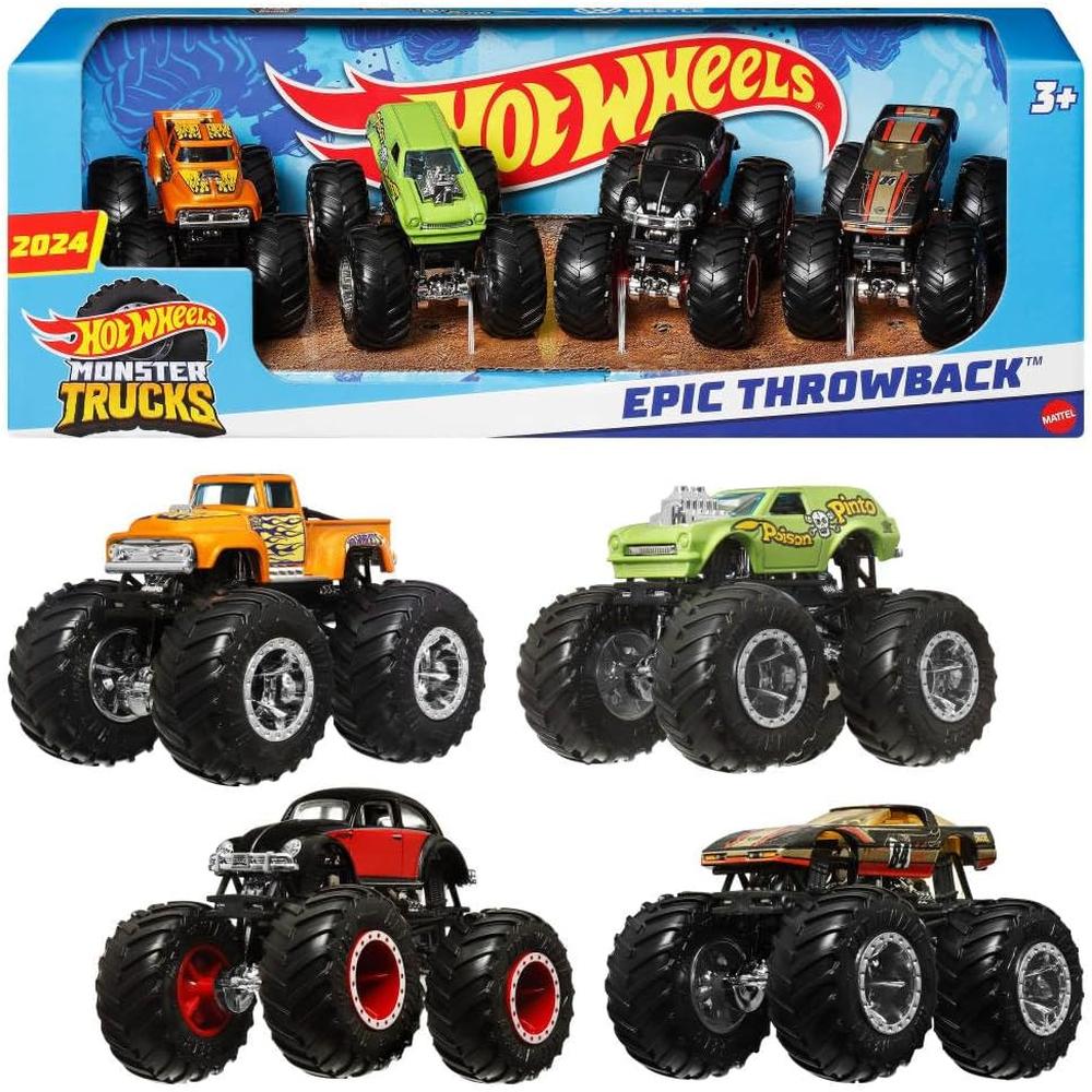 HOT WHEELS SET 4 PZS (ESTILOS DIVERSOS) - 1