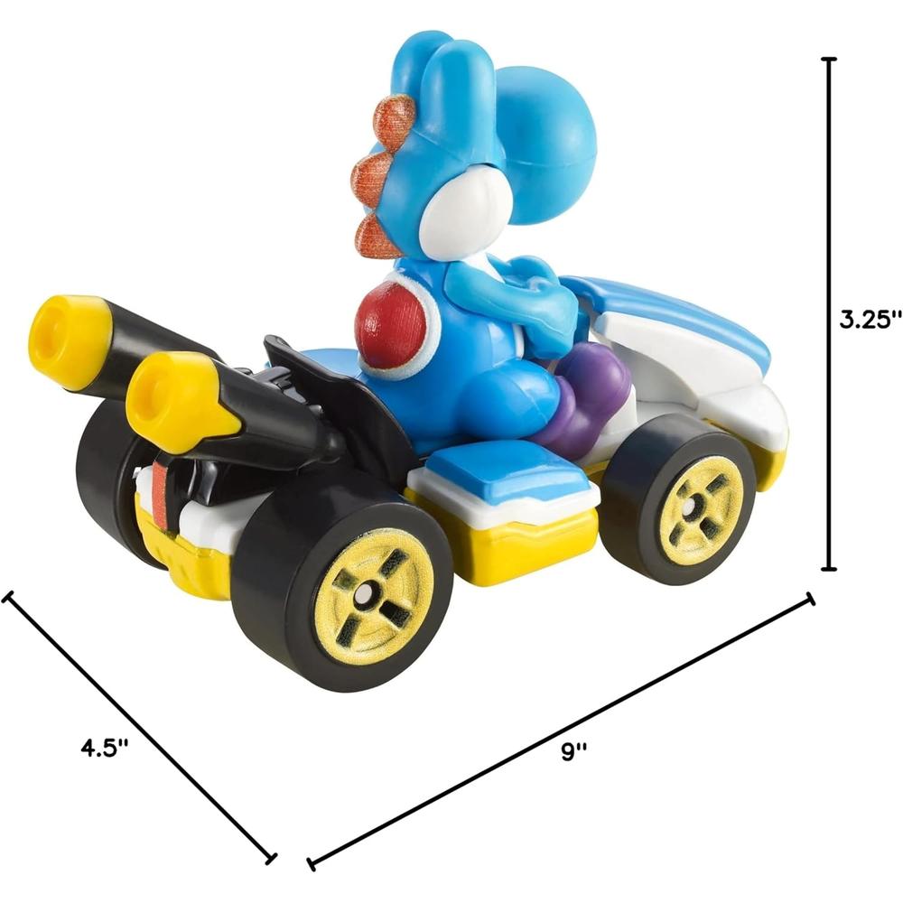 HOT WHEELS AUTOS MARIO KART III SET 4 PZS - 2