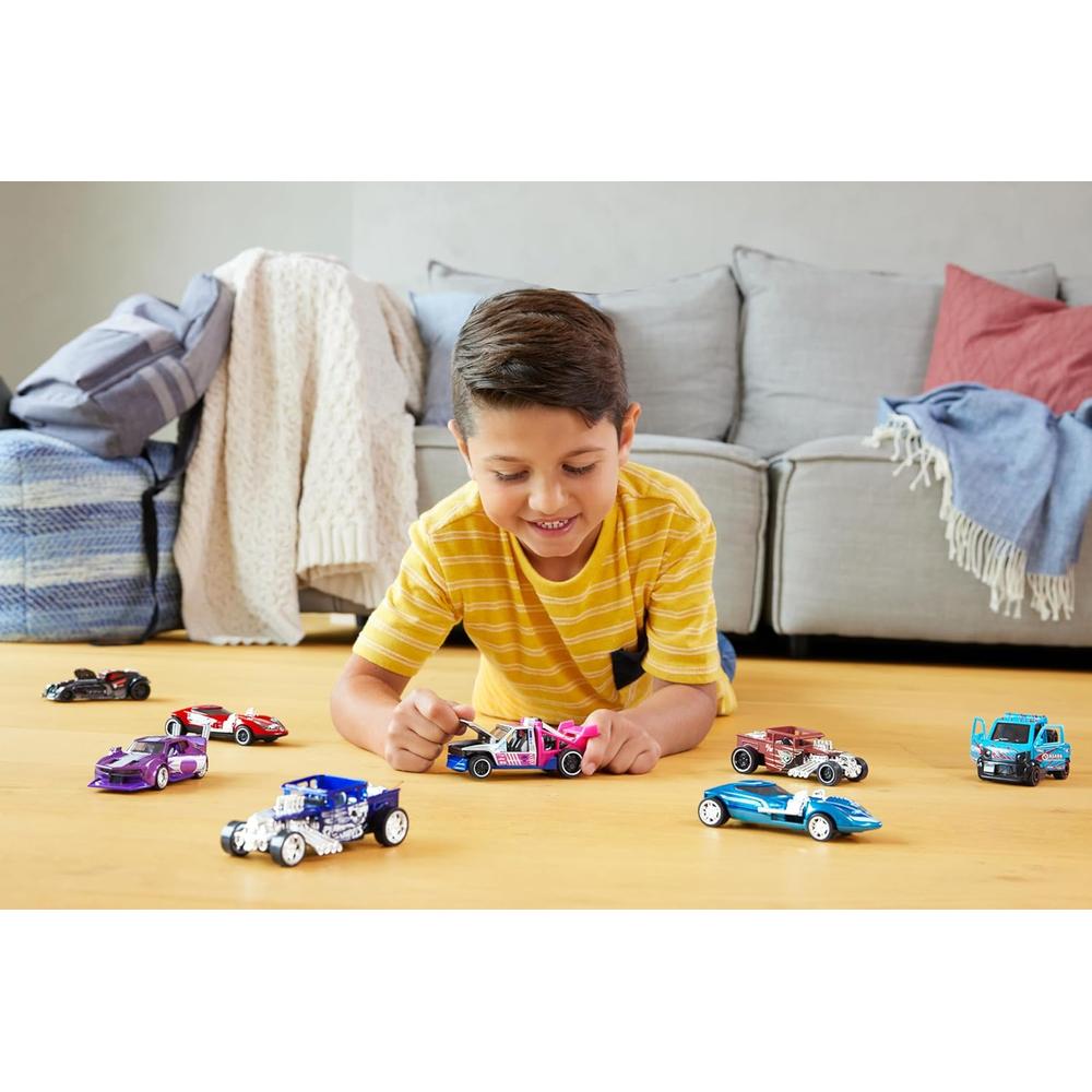 HOT WHEELS AUTO PULL-BACK SPEEDERS SET 2 PZS - 2