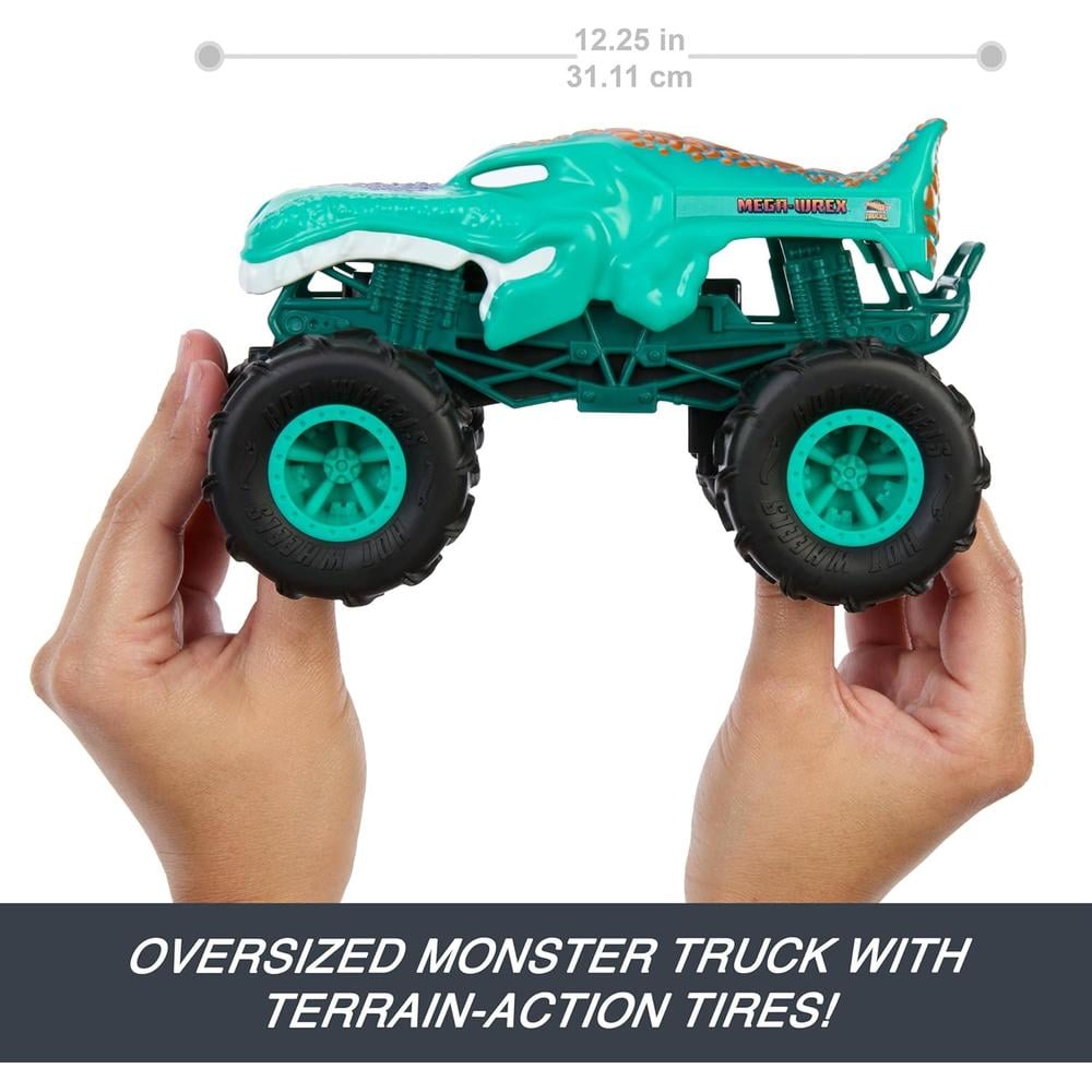 HOT WHEELS AUTO RC MONSTER TRUCKS MEGA-WREX - 3