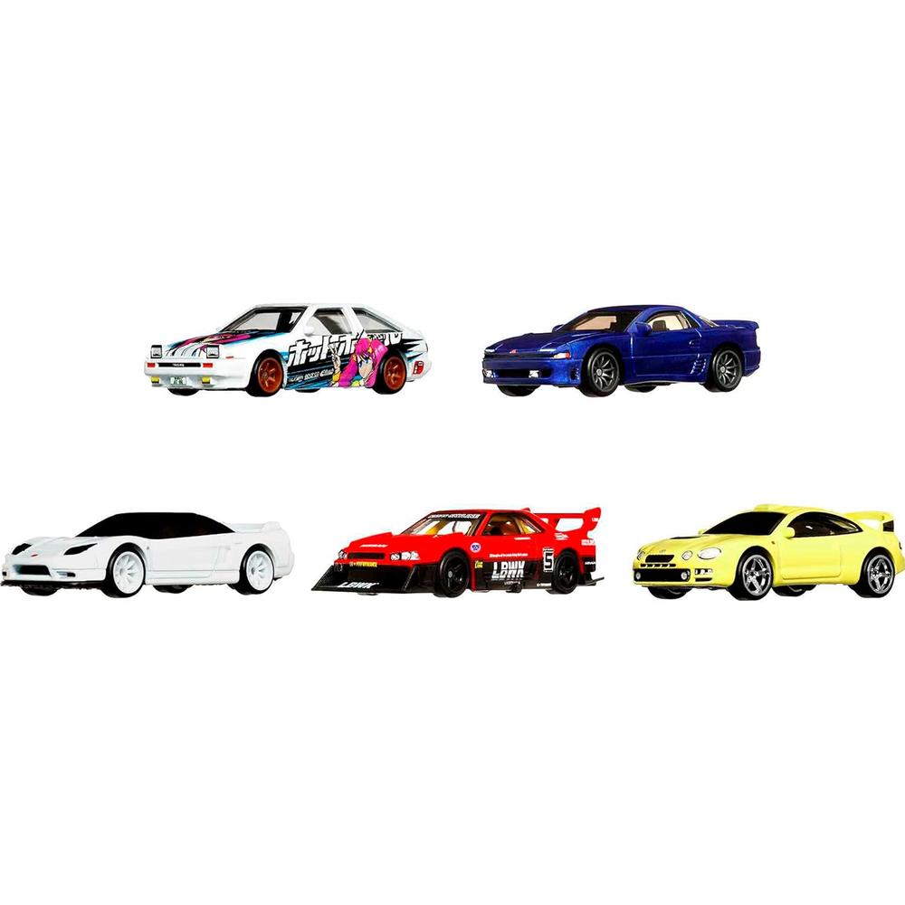 HOT WHEELS AUTO CAR CULTURE SET 5 PZS - 1