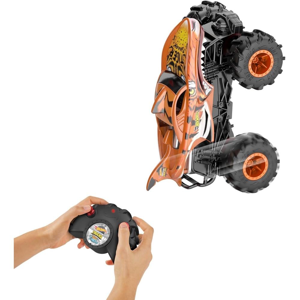 HOT WHEELS AUTO RC MONSTER TRUCKS | NARANJA - 5