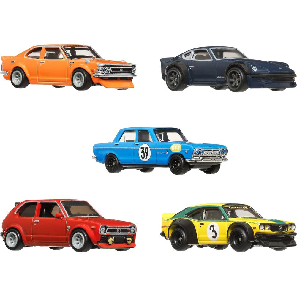 HOT WHEELS AUTOS CAR CULTURE JAPAN HISTORICS SET 5 PZS - 4