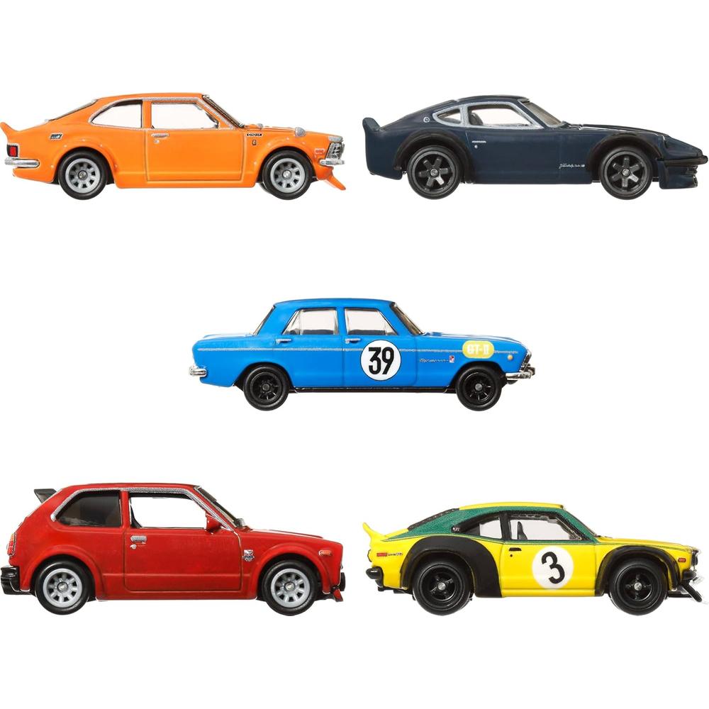 HOT WHEELS AUTOS CAR CULTURE JAPAN HISTORICS SET 5 PZS - 5