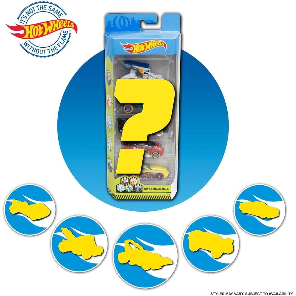 HOT WHEELS ABLES SET 5 PZS (ESTILOS DIVERSOS) - 5
