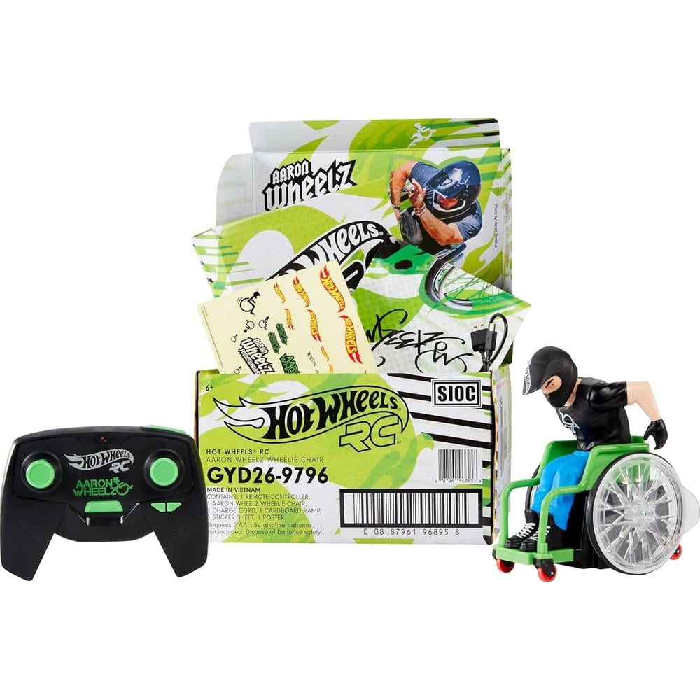 HOT WHEELS AUTO RC AARON WHEELZ - 1