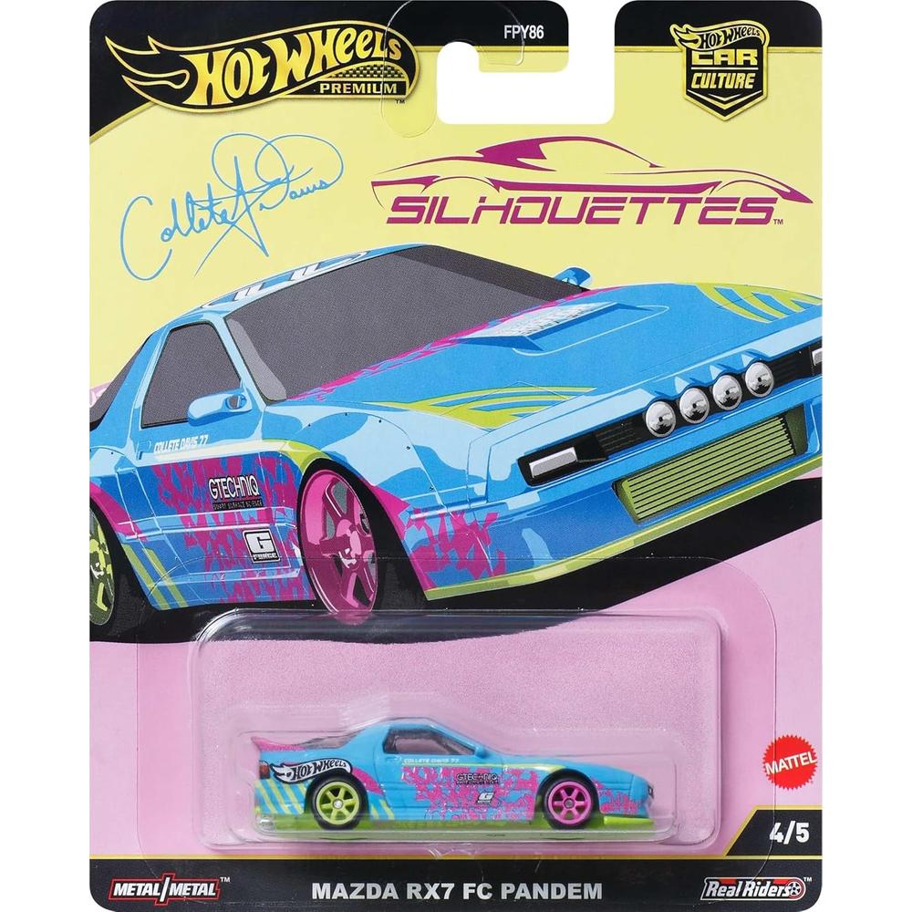 HOT WHEELS AUTO CAR CULTURE MAZDA RX7 FC PANDEM - 1