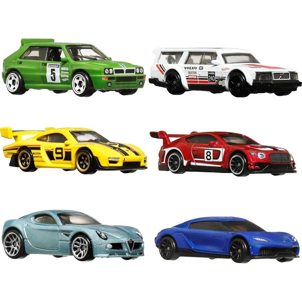 HOT WHEELS AUTOS CAR CULTURE EUROPEOS 6 PZS (ESTILOS DIVERSOS) - 1
