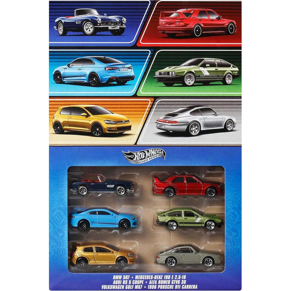 HOT WHEELS ESTILO EUROPA SET 6 PZS (ESTILOS DIVERSOS) - 1