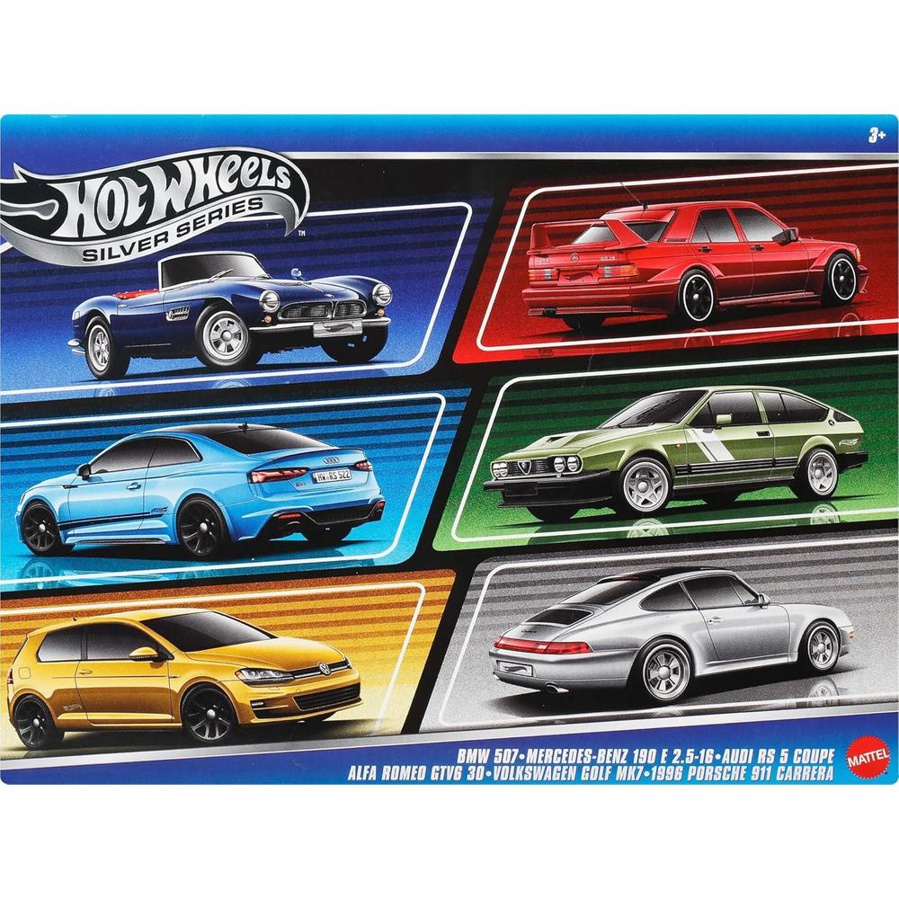 HOT WHEELS ESTILO EUROPA SET 6 PZS (ESTILOS DIVERSOS) - 2