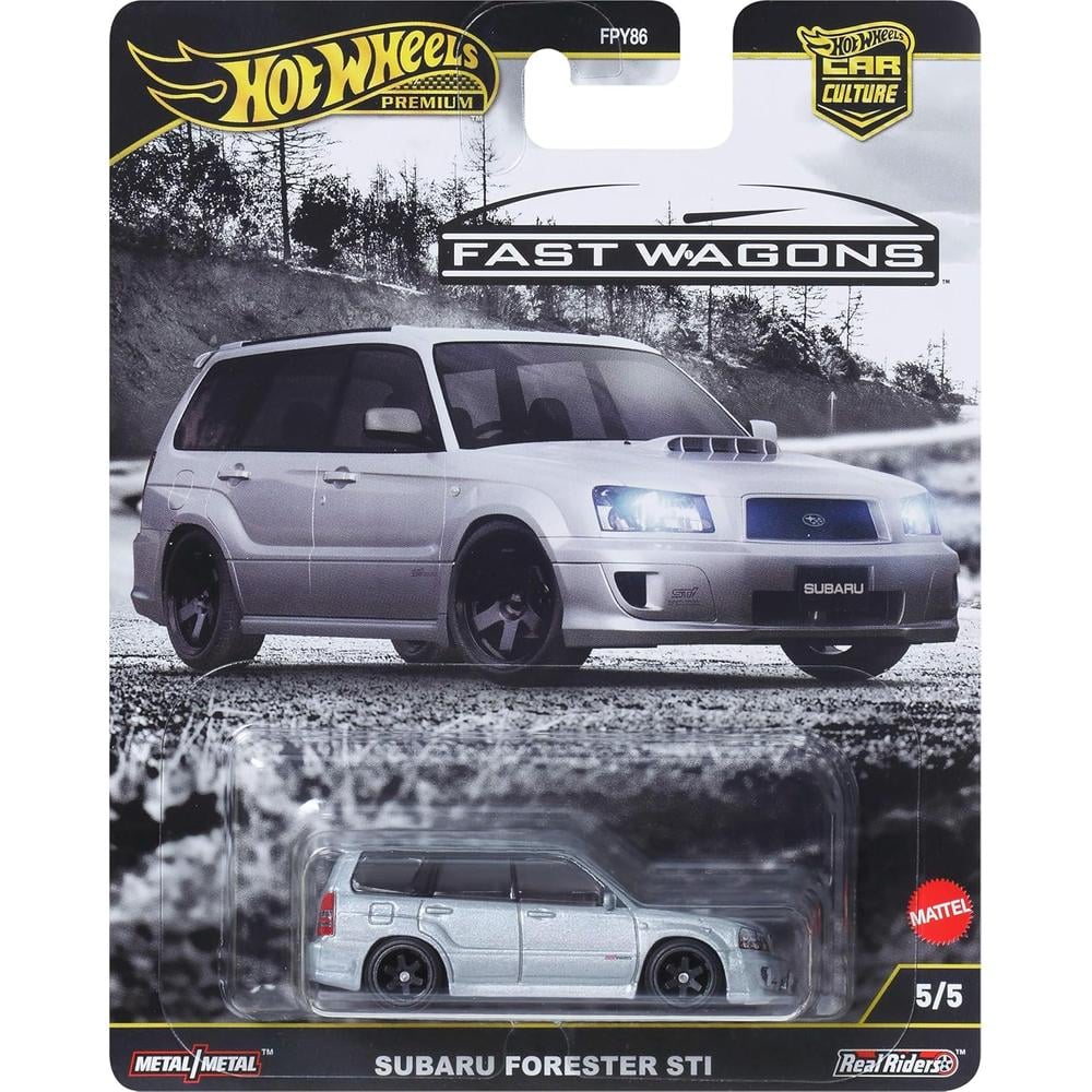 HOT WHEELS AUTO CAR CULTURE SUBARU FORESTER STI - 1