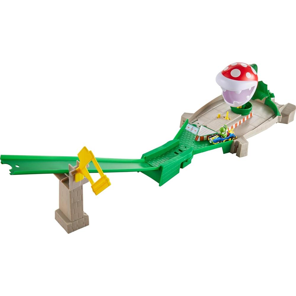 HOT WHEELS PISTA COMPLETA MARIO KART PIRANHA PLANT II - 1
