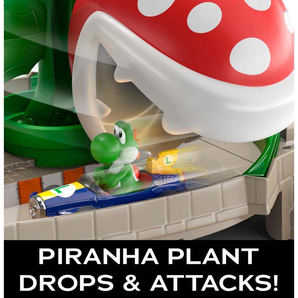 HOT WHEELS PISTA COMPLETA MARIO KART PIRANHA PLANT II - 3