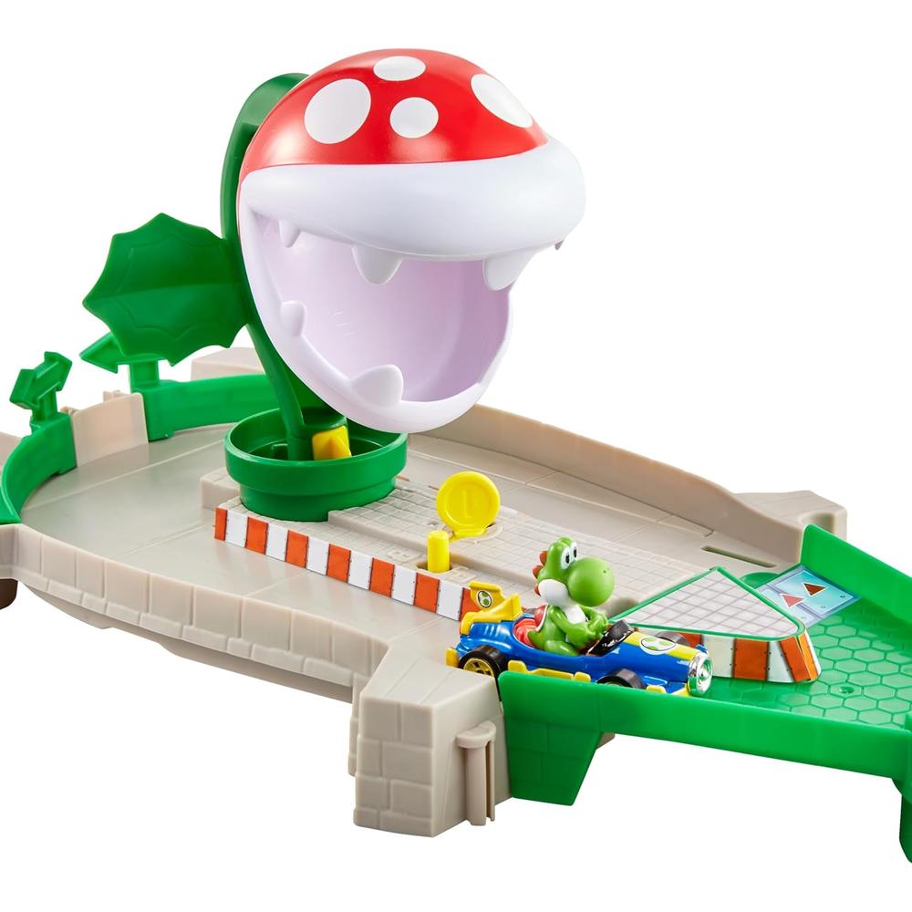 HOT WHEELS PISTA COMPLETA MARIO KART PIRANHA PLANT II - 5