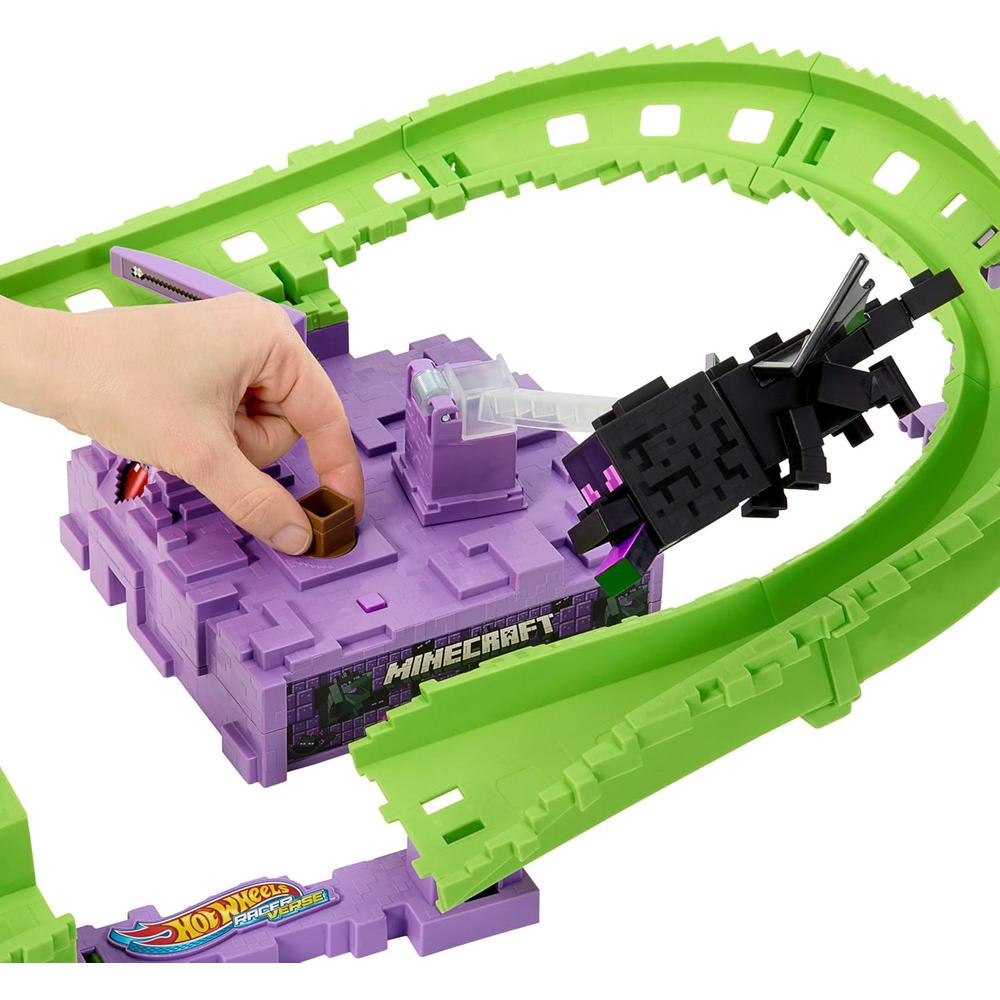 HOT WHEELS PISTA RACEVERSE MINECRAFT - 3