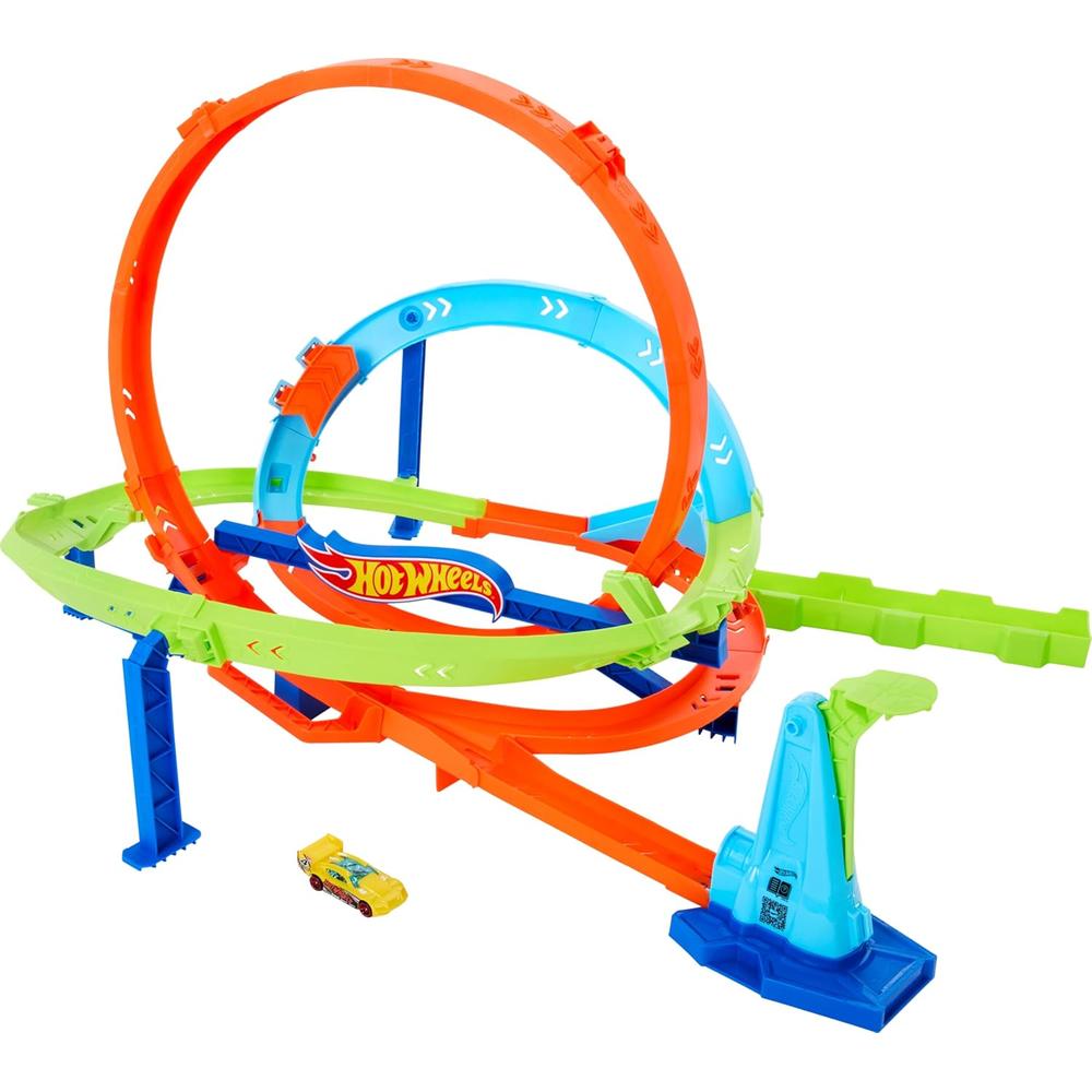 HOT WHEELS PISTA COMPLETA ACTION LOOP CYCLONE - 1
