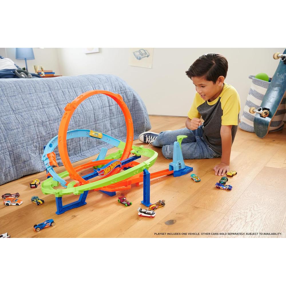 HOT WHEELS PISTA COMPLETA ACTION LOOP CYCLONE - 2