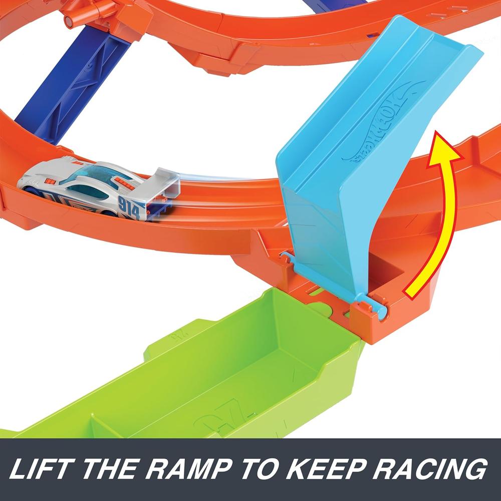 HOT WHEELS PISTA COMPLETA ACTION LOOP CYCLONE - 5
