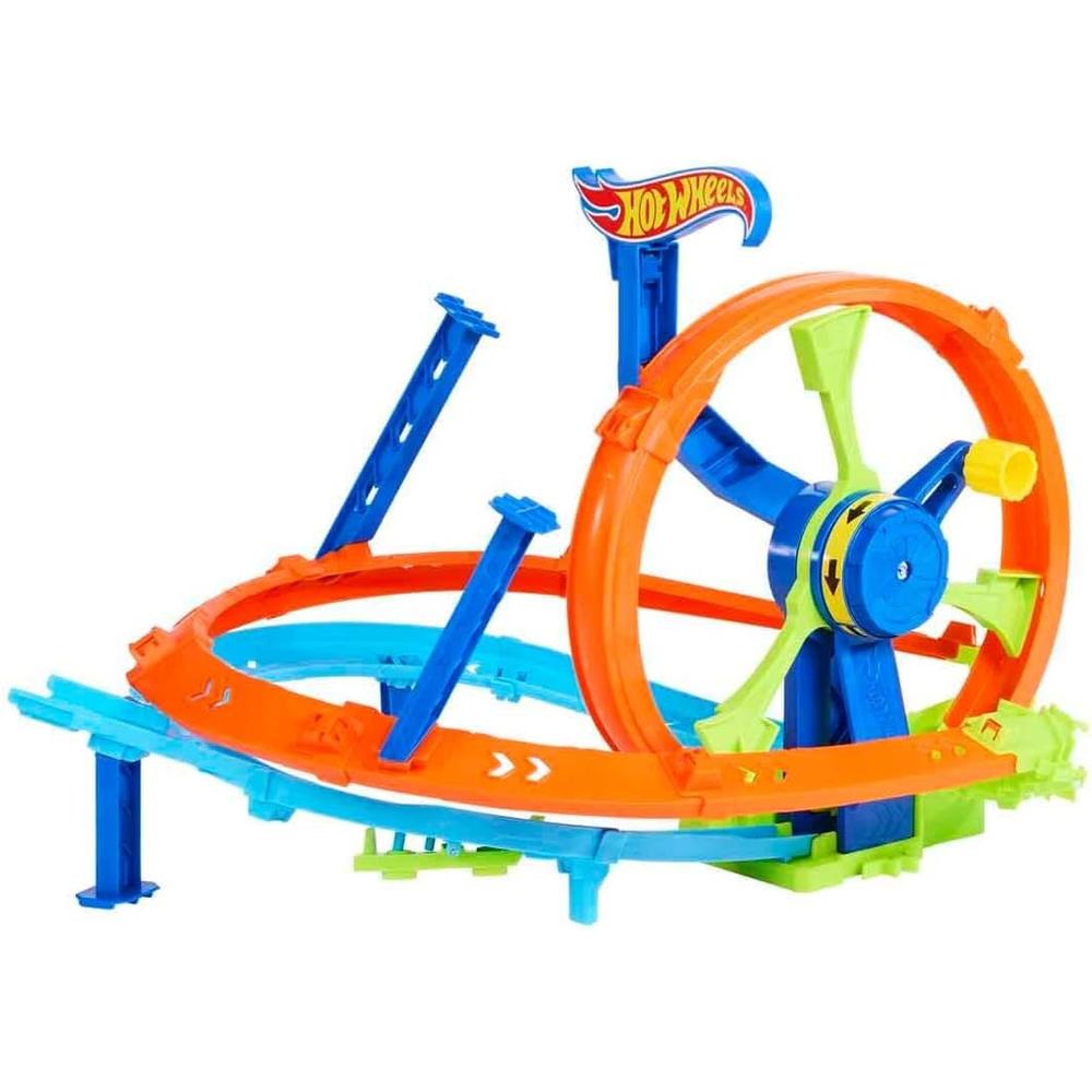 HOT WHEELS PISTA RAPID LAUNCH Y LOOP - 5