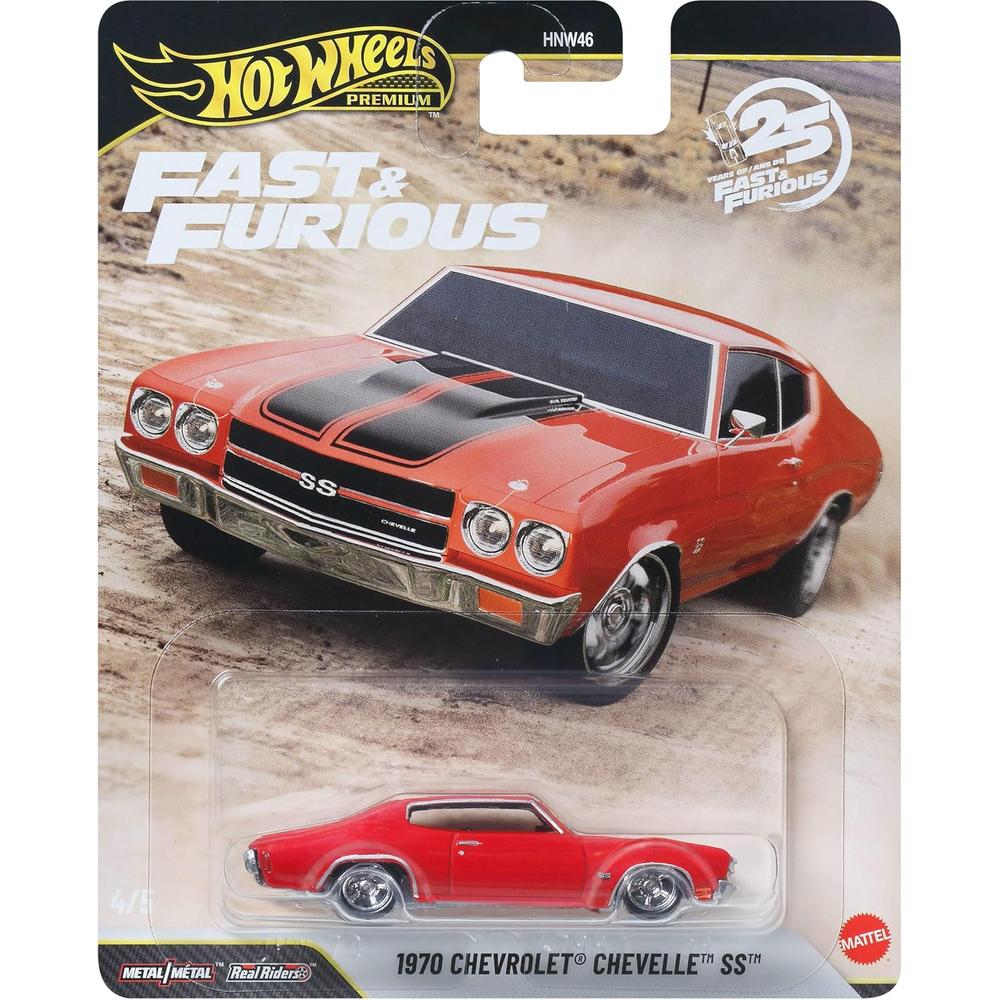 HOT WHEELS AUTO FAST Y FURIOUS | ROJO / NEGRO - 1