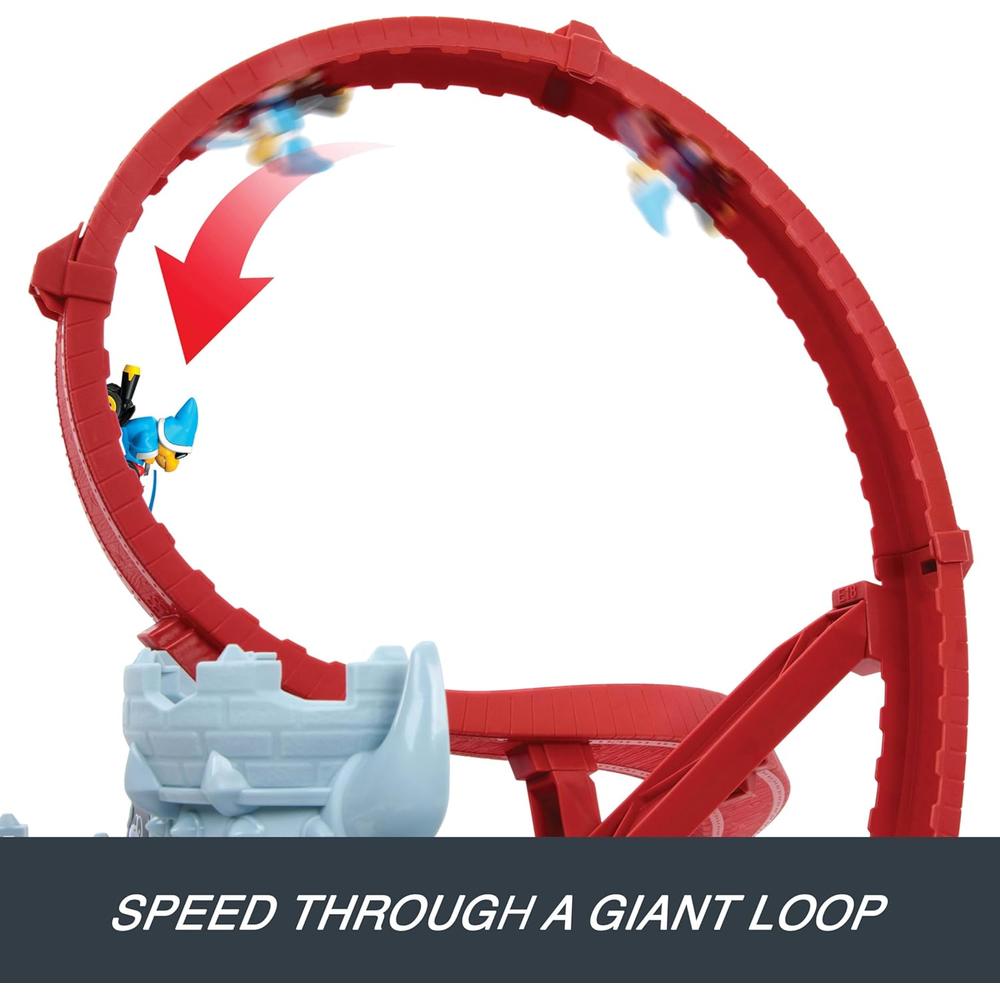 HOT WHEELS PISTA COMPLETA MARIO KART CASTLE - 4
